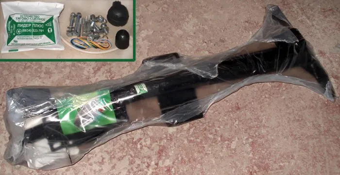 Фаркоп Лидер-Плюс для ВАЗ 21099 (разборное) 1987-2011. Артикул VAZ-14H