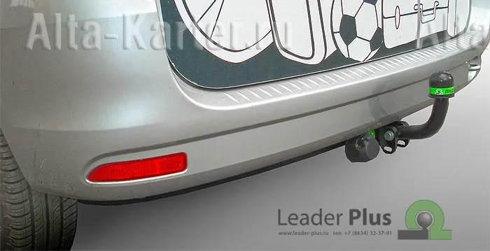 Фаркоп Лидер-Плюс для Lada Largus универсал 2012-2025. Артикул VAZ-19A