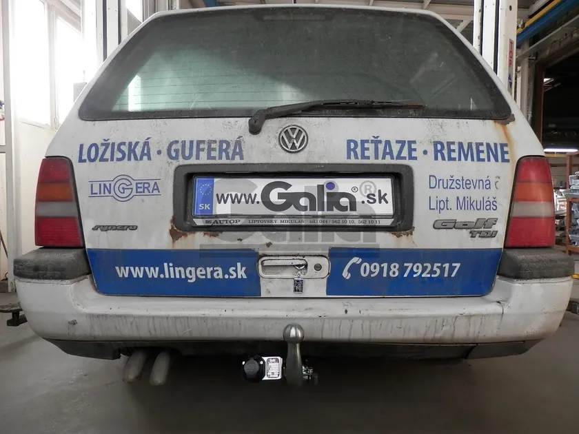 Фаркоп Galia оцинкованный для Volkswagen Golf III универсал 1993-1999. Артикул V010A Фаркоп Galia оцинкованный для Volkswagen Golf III универсал 1993-1999. Артикул V010A
