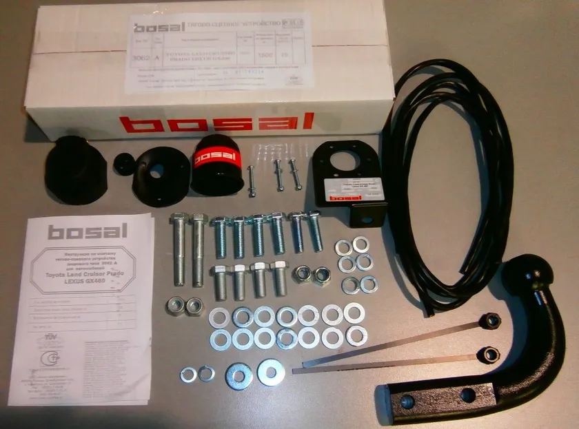 Фаркоп Oris (ранее Bosal) для Toyota Land Cruiser Prado 150 2009-2025. Артикул 3062-A Фаркоп Oris (ранее Bosal) для Toyota Land Cruiser Prado 150 2009-2025. Артикул 3062-A