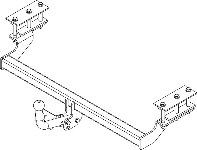 Фаркоп AvtoS для Daewoo Gentra II 2013-2015. Артикул DW 07 Фаркоп AvtoS для Daewoo Gentra II 2013-2015. Артикул DW 07