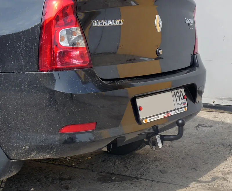 Фаркоп AvtoS для Dacia Logan седан 2005-2014. Артикул RN 12