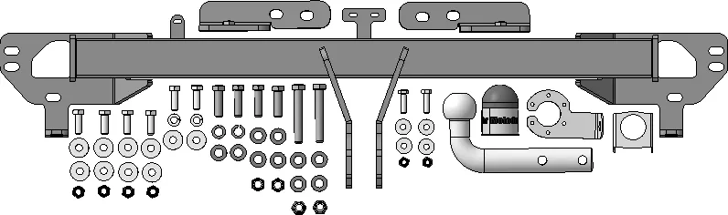 Фаркоп Мотодор для Chery Tiggo 8, Tiggo 8 Pro 2019-2025. Артикул 99005-A Фаркоп Мотодор для Chery Tiggo 8, Tiggo 8 Pro 2019-2025. Артикул 99005-A