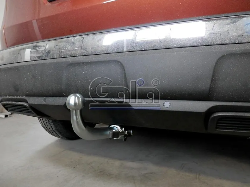 Фаркоп Galia оцинкованный для Peugeot 3008 II (кроме GT line) 2016-2025. Быстросъемный крюк. Артикул P046C