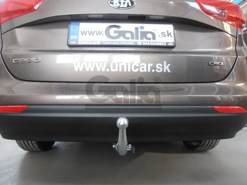 Фаркоп Galia оцинкованный для Kia Ceed II универсал 2012-2018. Быстросъемный крюк. Артикул H088C Фаркоп Galia оцинкованный для Kia Ceed II универсал 2012-2018. Быстросъемный крюк. Артикул H088C