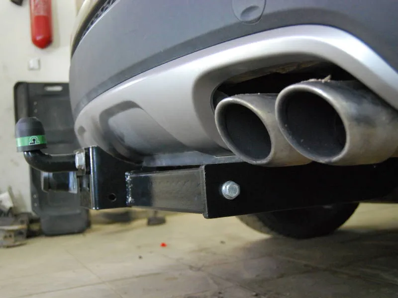 Фаркоп Лидер-Плюс для Hyundai Santa Fe III DM 2012-2018. Фланцевое крепление. Артикул H224-FC