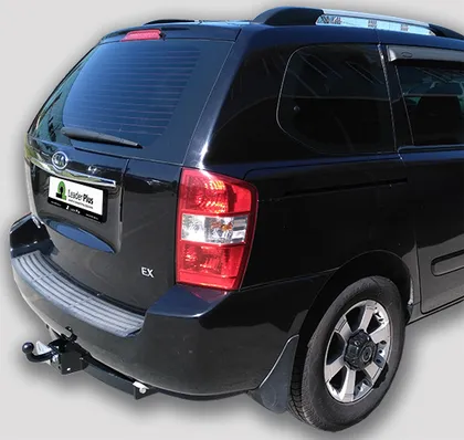 Фаркоп Лидер-Плюс для Kia Carnival II 2006-2014. Фланцевое крепление. Артикул K128-F