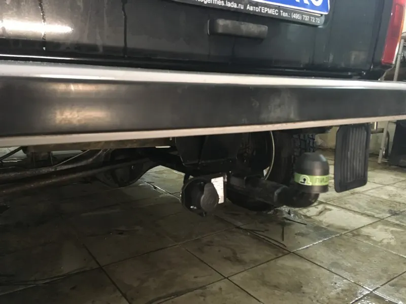 Фаркоп Tavials (Лидер-Плюс) (разборной) для ВАЗ 21214 4х4 (в т.ч. Urban) 1977-2025. Артикул T-VAZ-40H