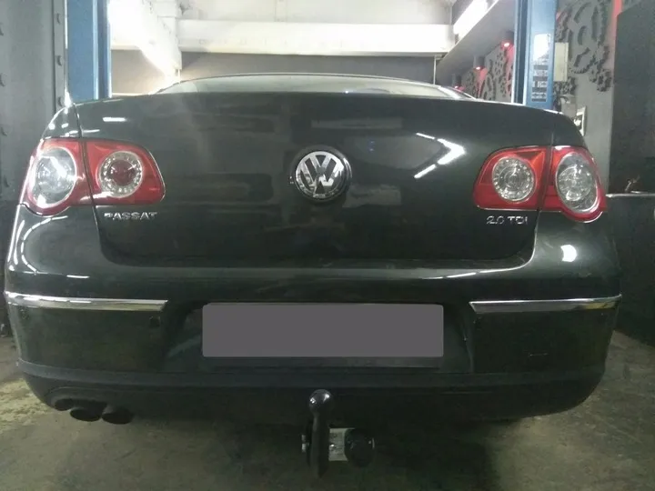 Фаркоп Лидер-Плюс для Volkswagen Passat B6 седан 2005-2011. Артикул V107-A Фаркоп Лидер-Плюс для Volkswagen Passat B6 седан 2005-2011. Артикул V107-A