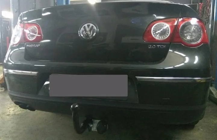 Фаркоп Лидер-Плюс для Volkswagen Passat B6 седан 2005-2011. Артикул V107-A Фаркоп Лидер-Плюс для Volkswagen Passat B6 седан 2005-2011. Артикул V107-A