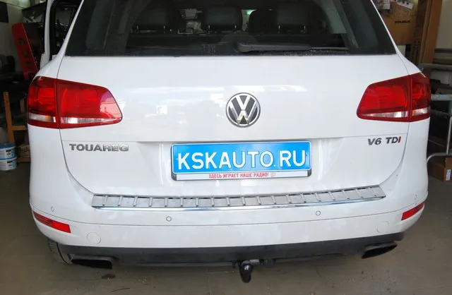 Фаркоп Лидер-Плюс для Volkswagen Touareg II 2010-2017. Артикул V118-A Фаркоп Лидер-Плюс для Volkswagen Touareg II 2010-2017. Артикул V118-A