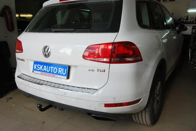 Фаркоп Лидер-Плюс для Volkswagen Touareg II 2010-2017. Артикул V118-A Фаркоп Лидер-Плюс для Volkswagen Touareg II 2010-2017. Артикул V118-A