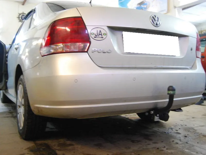 Фаркоп Лидер-плюс для Volkswagen Polo V седан 2009-2020. Артикул V125-A Фаркоп Лидер-плюс для Volkswagen Polo V седан 2009-2020. Артикул V125-A