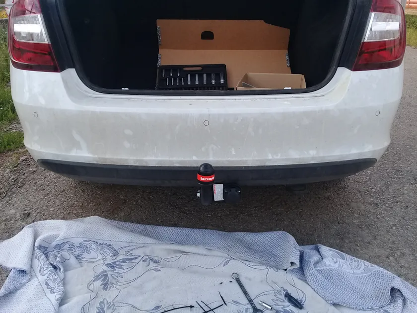 Фаркоп Oris (ранее Bosal) (без электрики) для Skoda Rapid I, II 2014-2025. Артикул 1925-A Фаркоп Oris (ранее Bosal) (без электрики) для Skoda Rapid I, II 2014-2025. Артикул 1925-A