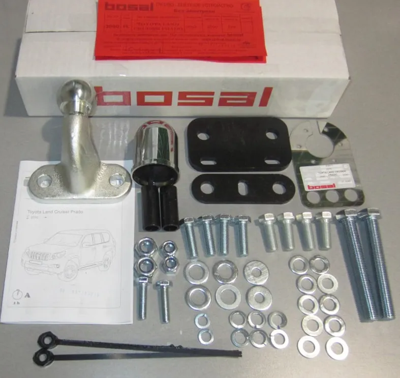 Фаркоп Oris (ранее Bosal) для Toyota Land Cruiser Prado 150 2009-2025. (с декор. пластиной) Фланцевое крепление. Артикул 3090-FL Фаркоп Oris (ранее Bosal) для Toyota Land Cruiser Prado 150 2009-2025. (с декор. пластиной) Фланцевое крепление. Артикул 3090-FL