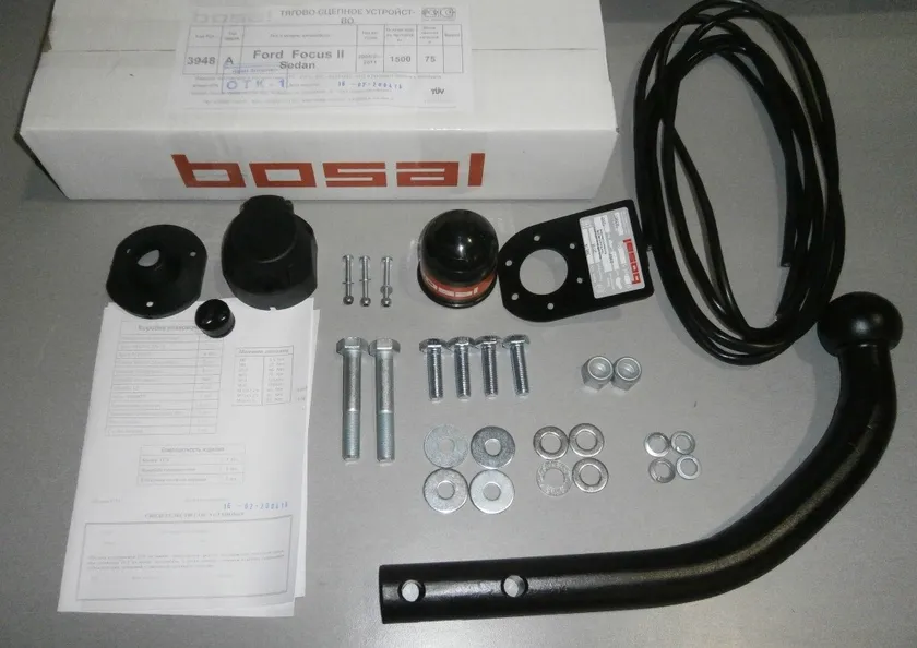 Фаркоп Oris (ранее Bosal) для Ford Focus ll седан 2005-2011. Артикул 3948-A Фаркоп Oris (ранее Bosal) для Ford Focus ll седан 2005-2011. Артикул 3948-A