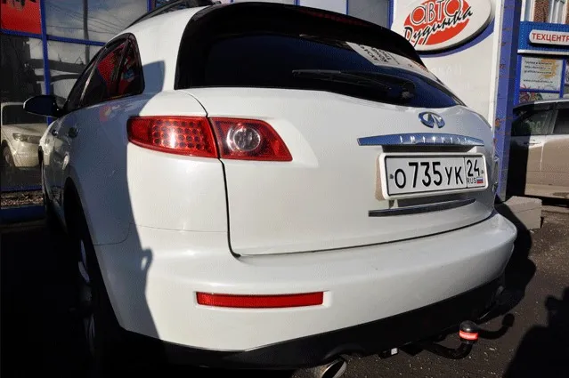 Фаркоп Oris (ранее Bosal) для Infiniti FX 35 2003-2009. Артикул 8010-A Фаркоп Oris (ранее Bosal) для Infiniti FX 35 2003-2009. Артикул 8010-A