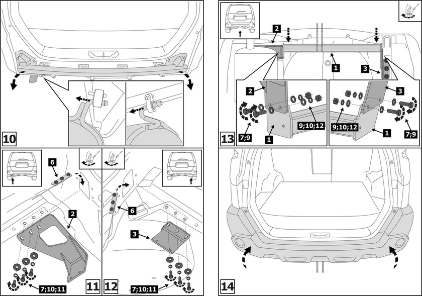 Фаркоп Berg для Nissan X-Trail T31 2007-2014. Артикул F.4112.001 Фаркоп Berg для Nissan X-Trail T31 2007-2014. Артикул F.4112.001