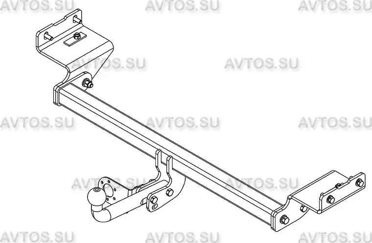 Фаркоп AvtoS для Hyundai Creta I 2016-2021. Артикул HY 29 Фаркоп AvtoS для Hyundai Creta I 2016-2021. Артикул HY 29