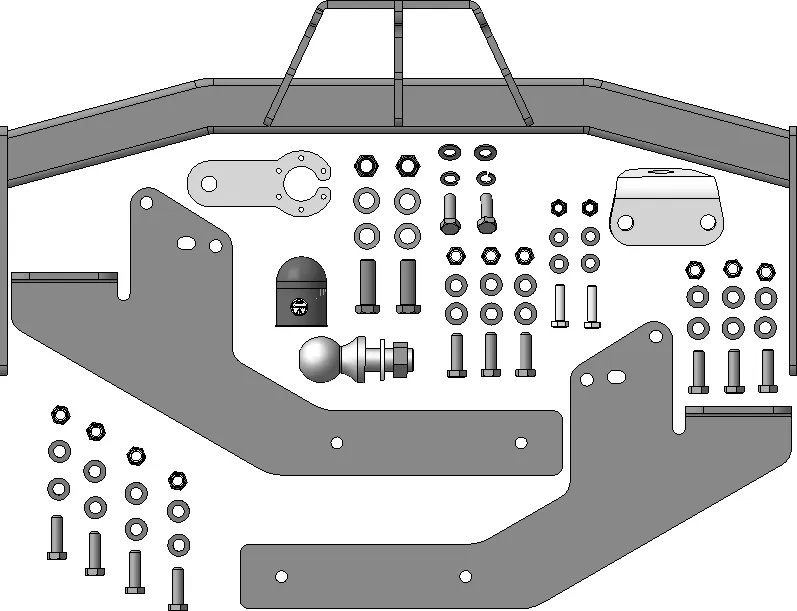 Фаркоп Мотодор для ГАЗ Gazelle Next 2013-2025. Оцинкованный шар. Артикул G101FE Фаркоп Мотодор для ГАЗ Gazelle Next 2013-2025. Оцинкованный шар. Артикул G101FE