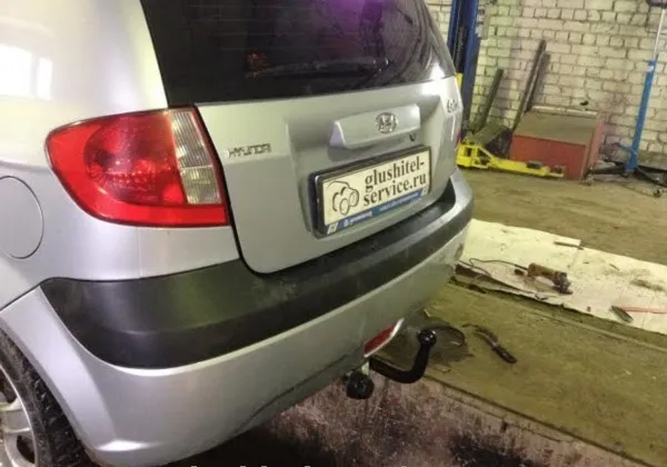 Фаркоп AvtoS для Hyundai Getz (хетчбек 3/5 дверей) рестайлинг 2005-2011. Артикул HY 16