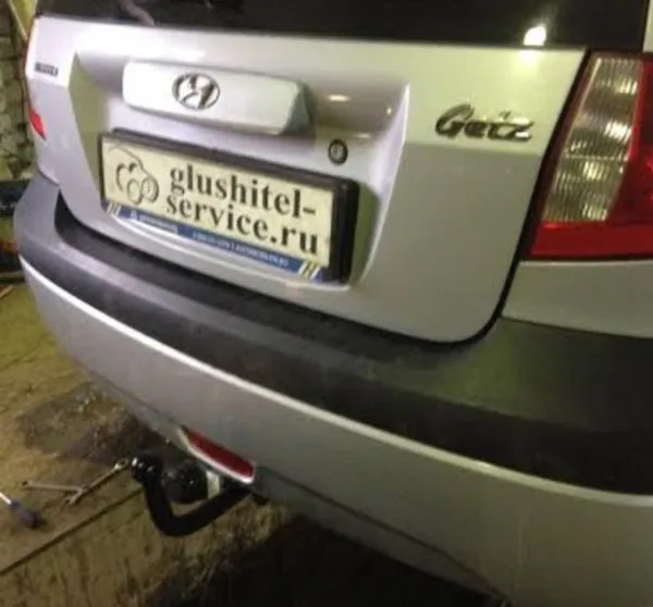 Фаркоп AvtoS для Hyundai Getz (хетчбек 3/5 дверей) рестайлинг 2005-2011. Артикул HY 16 Фаркоп AvtoS для Hyundai Getz (хетчбек 3/5 дверей) рестайлинг 2005-2011. Артикул HY 16