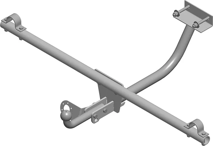 Фаркоп AvtoS (разборный) для Lada 4x4 Urban 2014-2025. Артикул VAZ-63