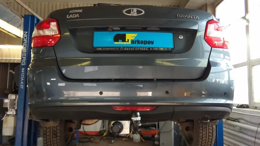 Фаркоп AvtoS для Lada Granta седан, лифтбек 2012-2018. Артикул VAZ-68 Фаркоп AvtoS для Lada Granta седан, лифтбек 2012-2018. Артикул VAZ-68