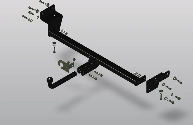 Фаркоп AvtoS для Kia Sportage V 2022-2025. Артикул KI 39 Фаркоп AvtoS для Kia Sportage V 2022-2025. Артикул KI 39