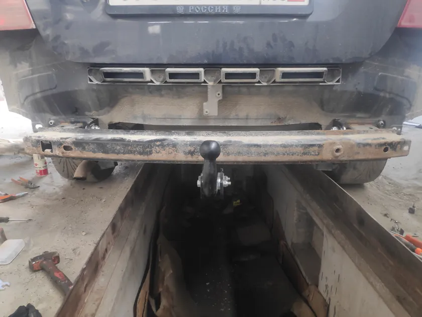 Фаркоп Лидер-Плюс для Ford Focus ll седан 2004-2012. Артикул F102-A Фаркоп Лидер-Плюс для Ford Focus ll седан 2004-2012. Артикул F102-A