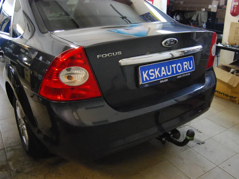 Фаркоп Лидер-Плюс для Ford Focus ll седан 2004-2012. Артикул F102-A Фаркоп Лидер-Плюс для Ford Focus ll седан 2004-2012. Артикул F102-A