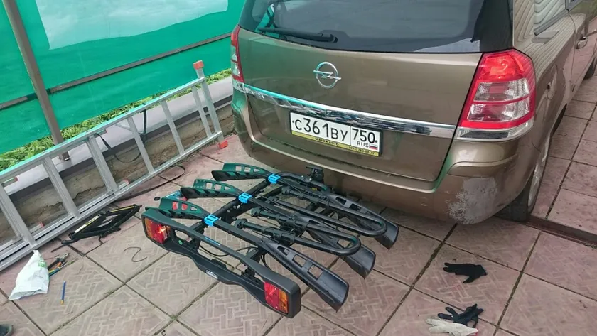 Фаркоп Лидер-Плюс для Opel Zafira B 2005-2012. Артикул O104-A Фаркоп Лидер-Плюс для Opel Zafira B 2005-2012. Артикул O104-A