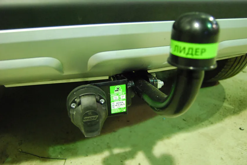 Фаркоп Лидер-Плюс для Skoda Yeti 2009-2018. Артикул S107-A Фаркоп Лидер-Плюс для Skoda Yeti 2009-2018. Артикул S107-A
