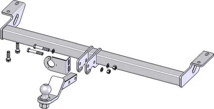 Фаркоп Лидер-Плюс для Toyota RAV4 II 2000-2006. Артикул T101-AE Фаркоп Лидер-Плюс для Toyota RAV4 II 2000-2006. Артикул T101-AE