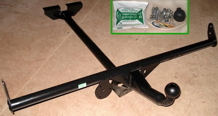 Фаркоп Tavials (Лидер-Плюс) для ВАЗ 2106 (Сварной) 1975-2005. Артикул T-VAZ-23H