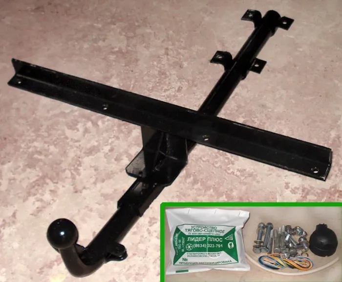 Фаркоп Лидер-Плюс для ВАЗ 2115 1997-2012. (Сварной). Артикул VAZ-32H