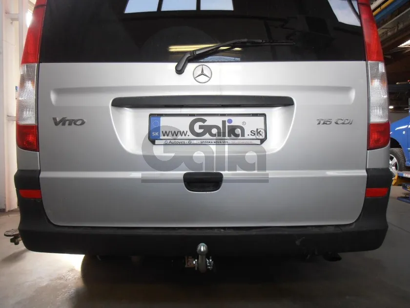 Фаркоп Galia оцинкованный для Mercedes-Benz V-Класс W639 RWD 2003-2014. Артикул M108A Фаркоп Galia оцинкованный для Mercedes-Benz V-Класс W639 RWD 2003-2014. Артикул M108A