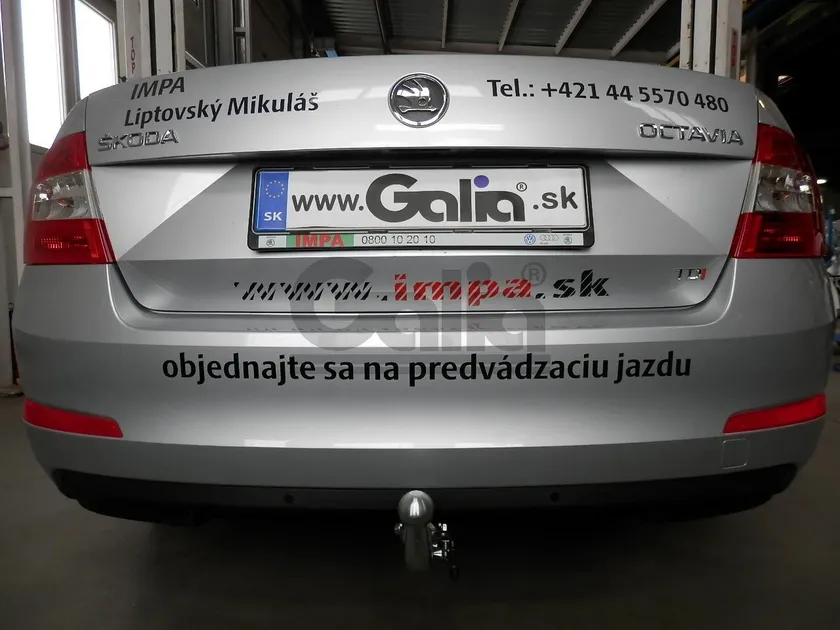 Фаркоп Galia оцинкованный для Skoda Octavia A7 седан, универсал 2013-2020. Артикул S105A Фаркоп Galia оцинкованный для Skoda Octavia A7 седан, универсал 2013-2020. Артикул S105A