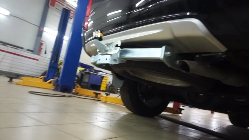 Фаркоп Мотодор для Mitsubishi Pajero Sport II 2008-2016. Фланцевое крепление. Артикул 91311-F Фаркоп Мотодор для Mitsubishi Pajero Sport II 2008-2016. Фланцевое крепление. Артикул 91311-F