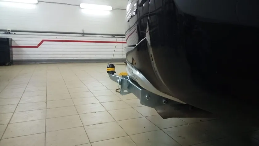 Фаркоп Мотодор для Mitsubishi Pajero Sport II 2008-2016. Фланцевое крепление. Артикул 91311-F Фаркоп Мотодор для Mitsubishi Pajero Sport II 2008-2016. Фланцевое крепление. Артикул 91311-F