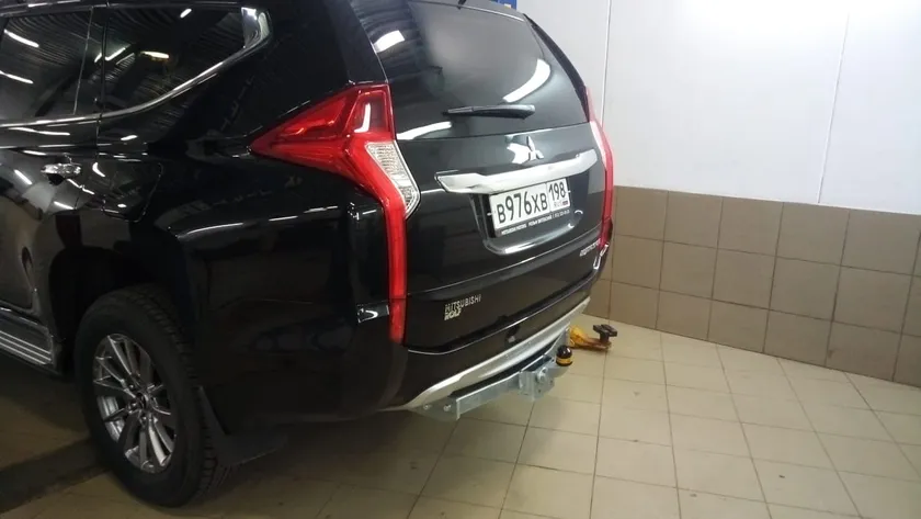 Фаркоп Мотодор для Mitsubishi Pajero Sport II 2008-2016. Фланцевое крепление. Артикул 91311-F Фаркоп Мотодор для Mitsubishi Pajero Sport II 2008-2016. Фланцевое крепление. Артикул 91311-F