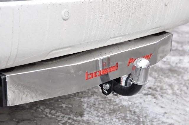 Фаркоп Oris (ранее Bosal) для Lexus LX 570 2007-2025. (с декор. пластиной). Артикул 3054-ABP