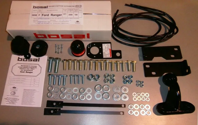 Фаркоп Oris (ранее Bosal) для Ford Ranger III 2007-2011. Фланцевое крепление. Артикул 3958-F Фаркоп Oris (ранее Bosal) для Ford Ranger III 2007-2011. Фланцевое крепление. Артикул 3958-F