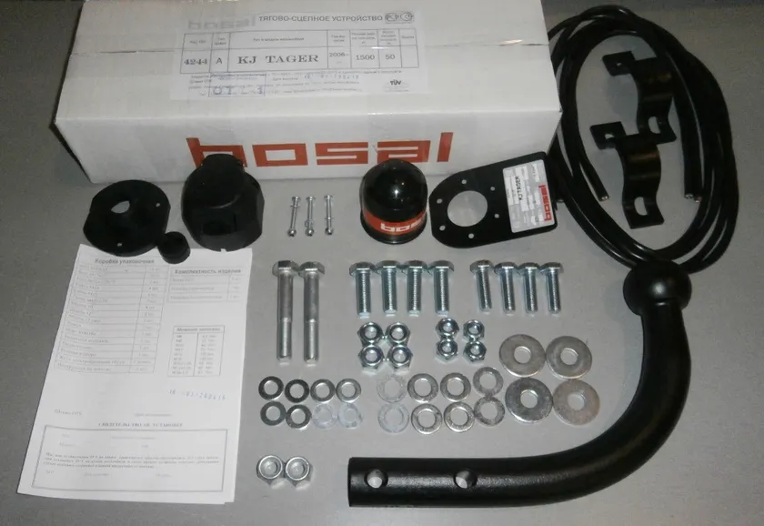 Фаркоп Oris (ранее Bosal) для ТагАЗ Tager 2008-2012. Артикул 4244-A Фаркоп Oris (ранее Bosal) для ТагАЗ Tager 2008-2012. Артикул 4244-A