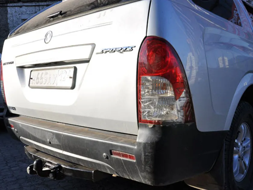 Фаркоп Oris (ранее Bosal) для SsangYong Actyon Sports 2006-2011. Фланцевое крепление. Артикул 6453-F Фаркоп Oris (ранее Bosal) для SsangYong Actyon Sports 2006-2011. Фланцевое крепление. Артикул 6453-F