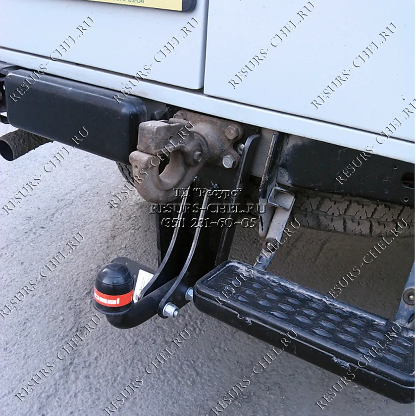 Фаркоп Oris (ранее Bosal) для УАЗ Буханка 2206, 3303, 3909, 3741. Артикул 6501-A