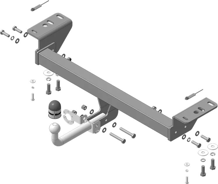 Фаркоп Мотодор для Haval Jolion 2021-2025. Артикул 93107-A