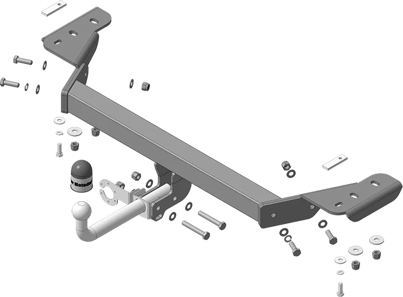 Фаркоп Мотодор для Haval F7 II 2024-2025. Артикул 93119-A Фаркоп Мотодор для Haval F7 II 2024-2025. Артикул 93119-A