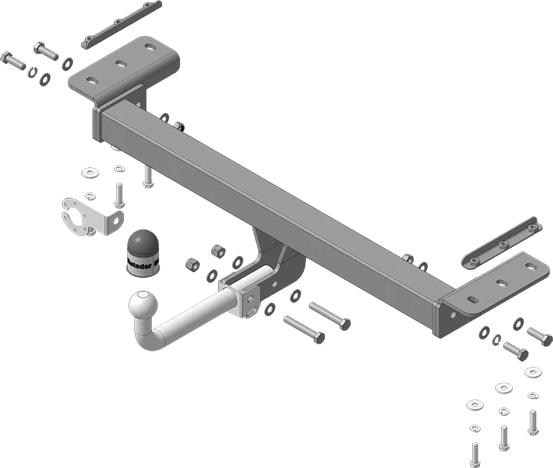 Фаркоп Мотодор для Chery Tiggo 7 Pro 2020-2025. Артикул 99003-A