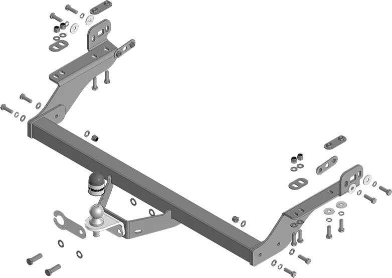 Фаркоп ZincaR оцинкованный для Jac Т9 2024-2025 оцинк. шар. Артикул 98304-FE Фаркоп ZincaR оцинкованный для Jac Т9 2024-2025 оцинк. шар. Артикул 98304-FE